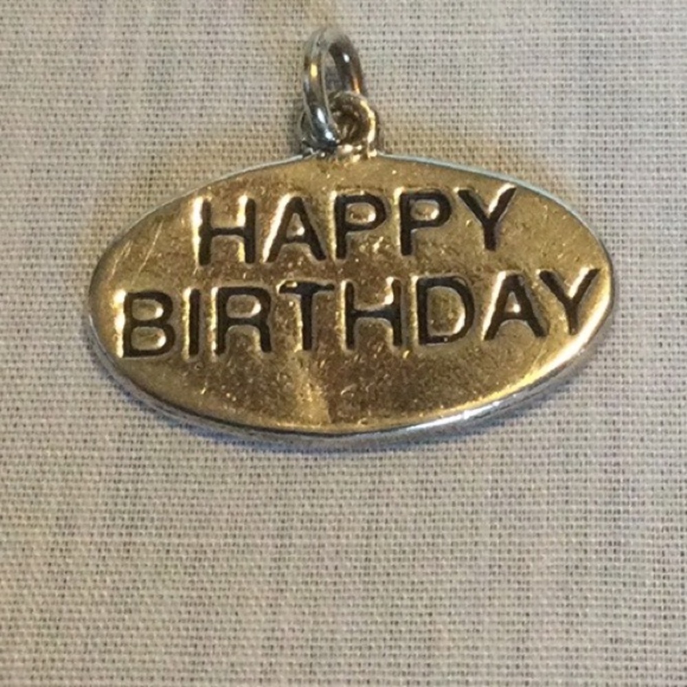 Happy Birthday Charm